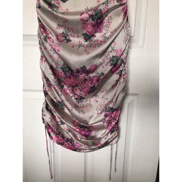 FOR LOVE & LEMONS Floral Y2K 90s Sexy Cottagecore Whymsical Dress Large - Picture 7 of 14